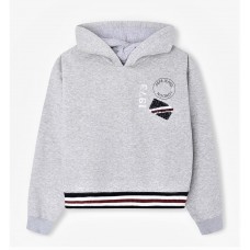 PEPE JEANS ENORA PG581258-933  ΦΟΥΤΕΡ ΜΕ ΚΟΥΚΟΥΛΑ  ΓΚΡΙ